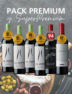 PACK PREMIUM y SUPER PREMIUM (6 vinos)