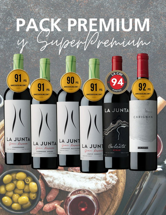 PACK PREMIUM y SUPER PREMIUM (6 vinos)
