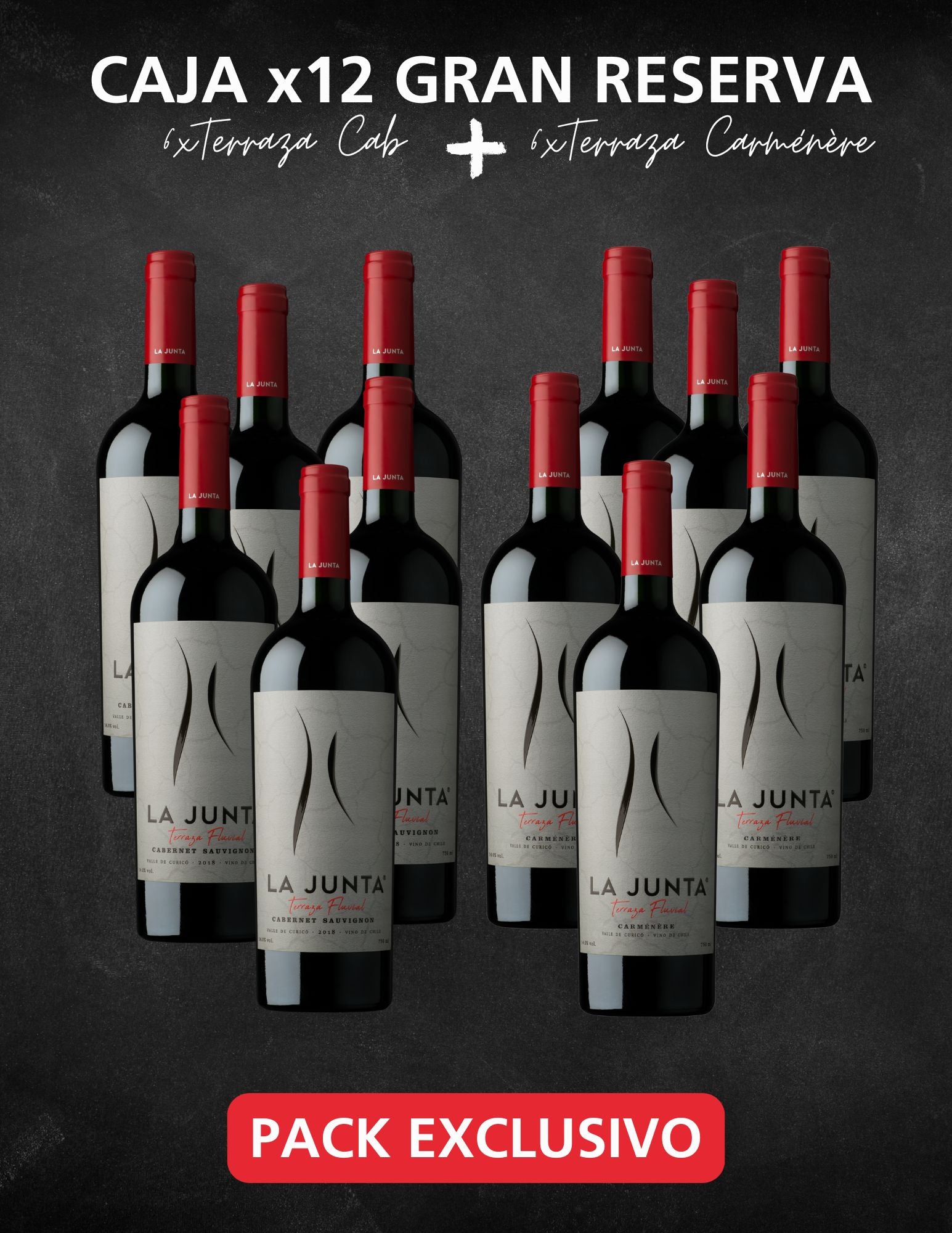 Pack 12 vinos TERRAZA FLUVIAL