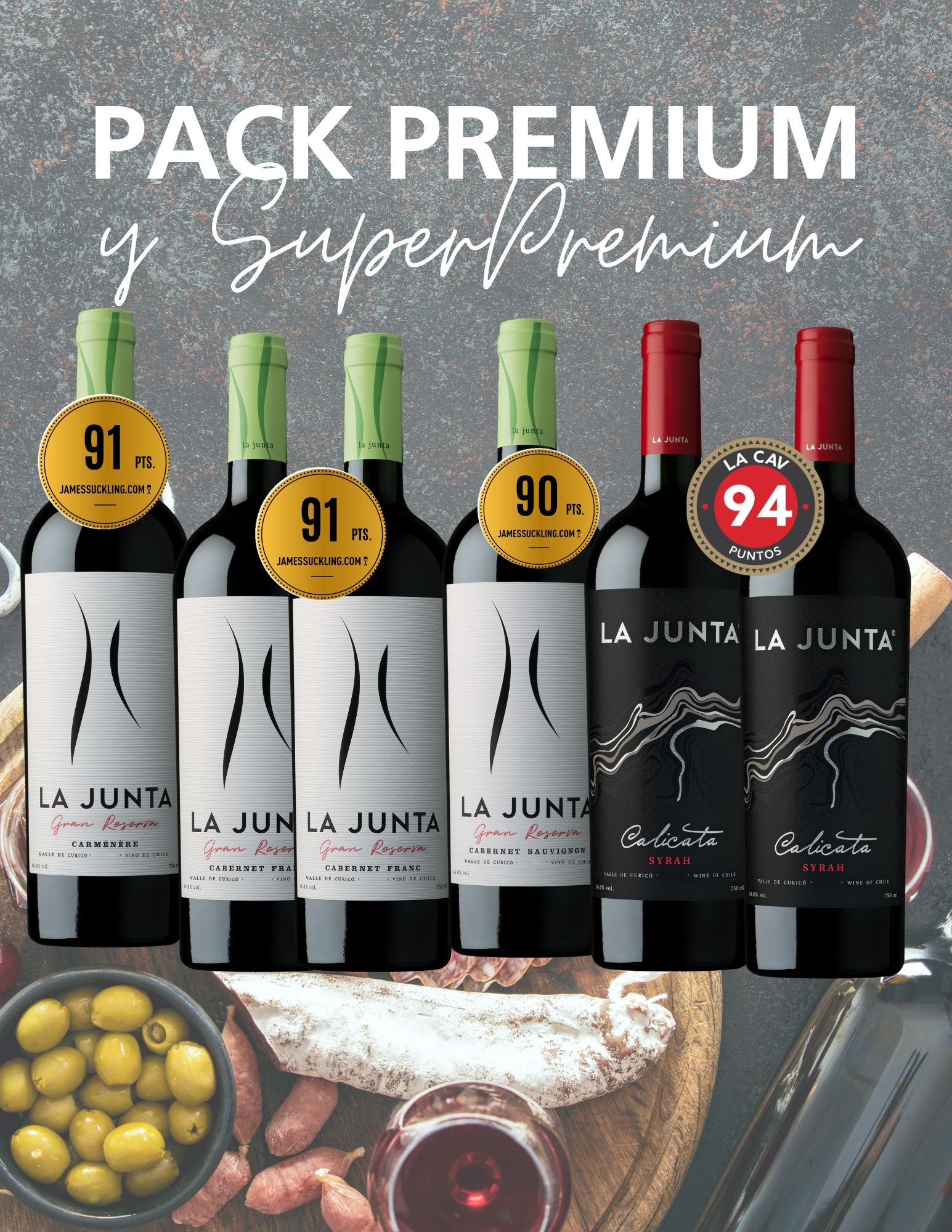 PACK PREMIUM Nuevo (6 vinos)
