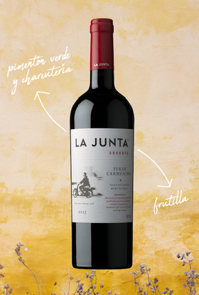 LA JUNTA MOMENTOS SYRAH / CARMENERE RESERVA